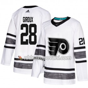 Philadelphia Flyers Dresy Claude Giroux 28 Bílá 2019 NHL All-Star Adidas Authentic - Pánské